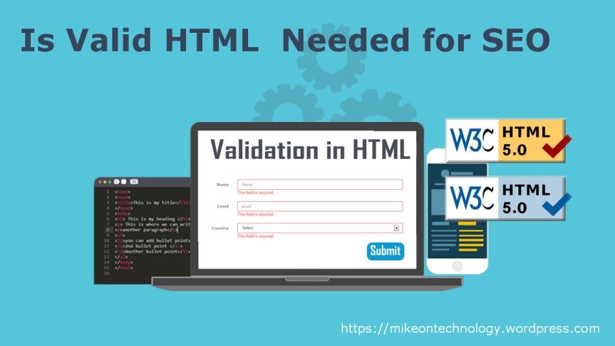 Is Valid HTML Needed for SEO?